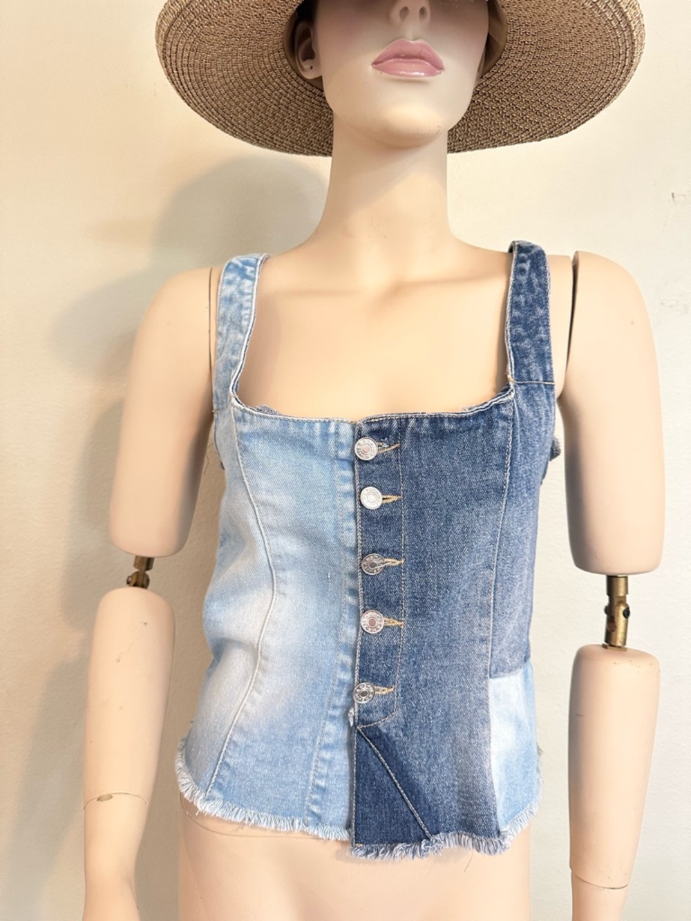 Denim vest